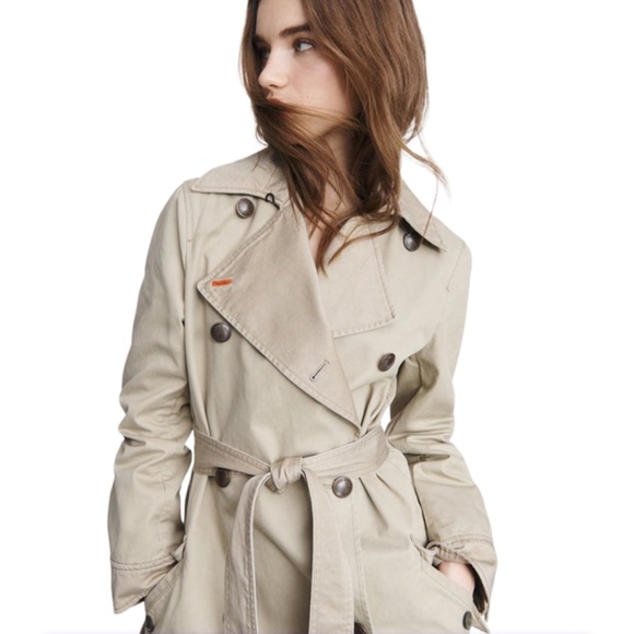 Rag & Bone Oversized Cotton Coat - Picture 3 of 7